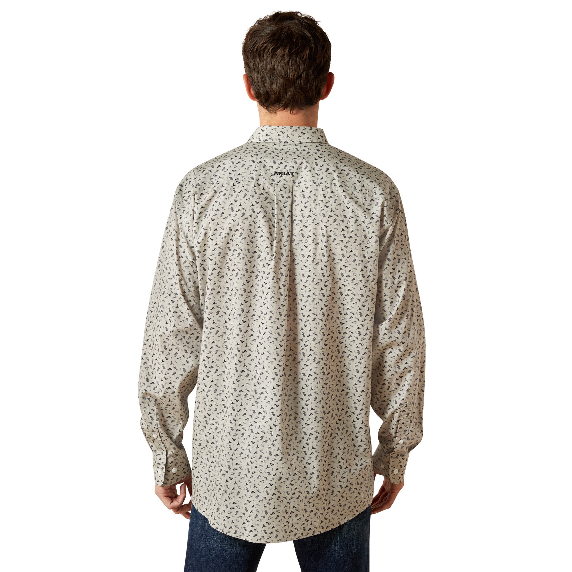 Ariat Men's Wrinkle Free Charles Classic Fit Button Down Shirt