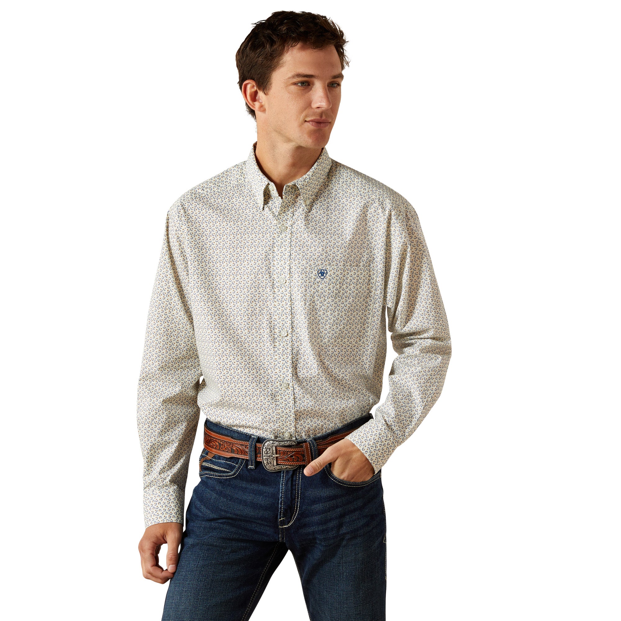 Ariat Men's Stevy Classic Fit Button Down Shirt