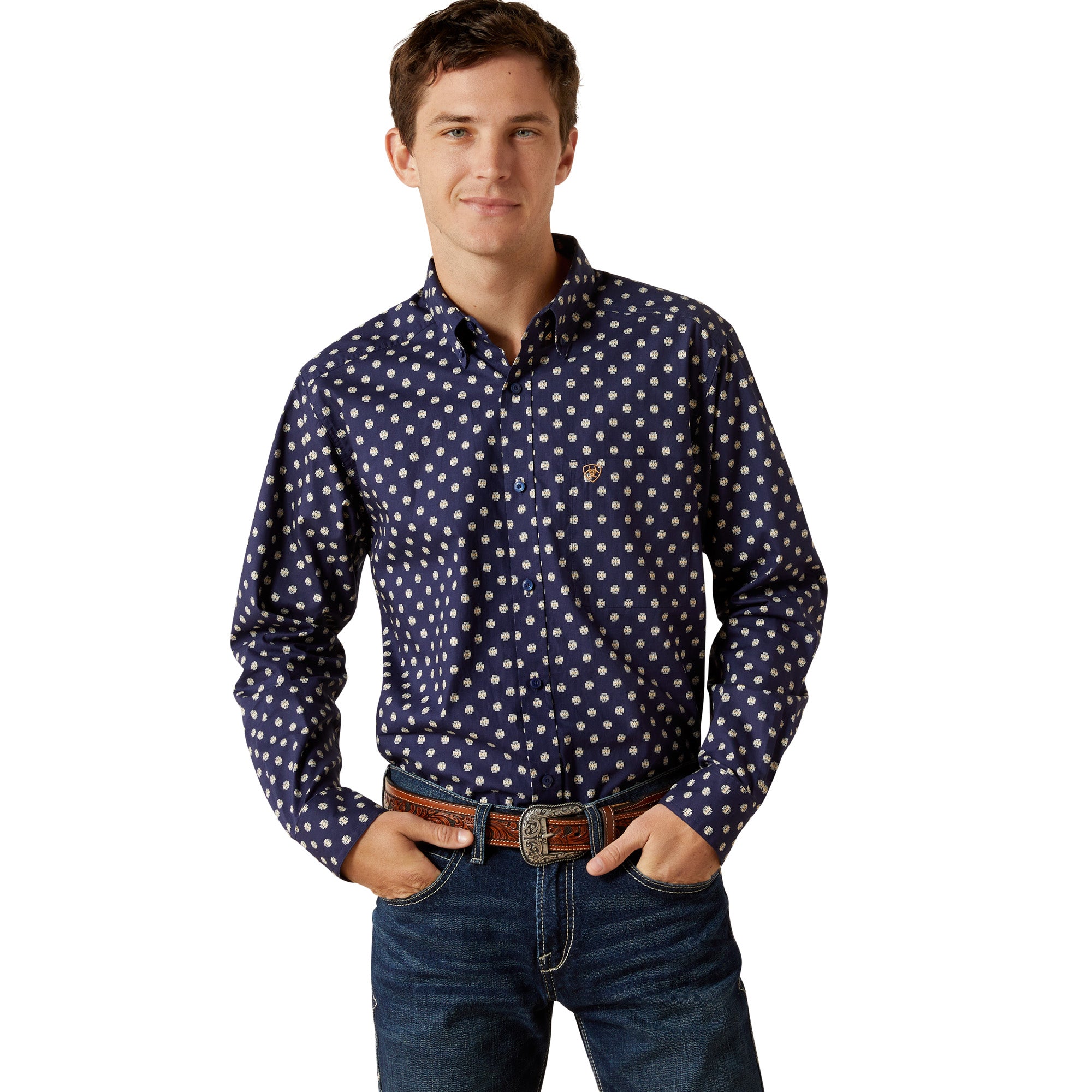 Ariat Men's Sammy Fitted Button Down Shirt