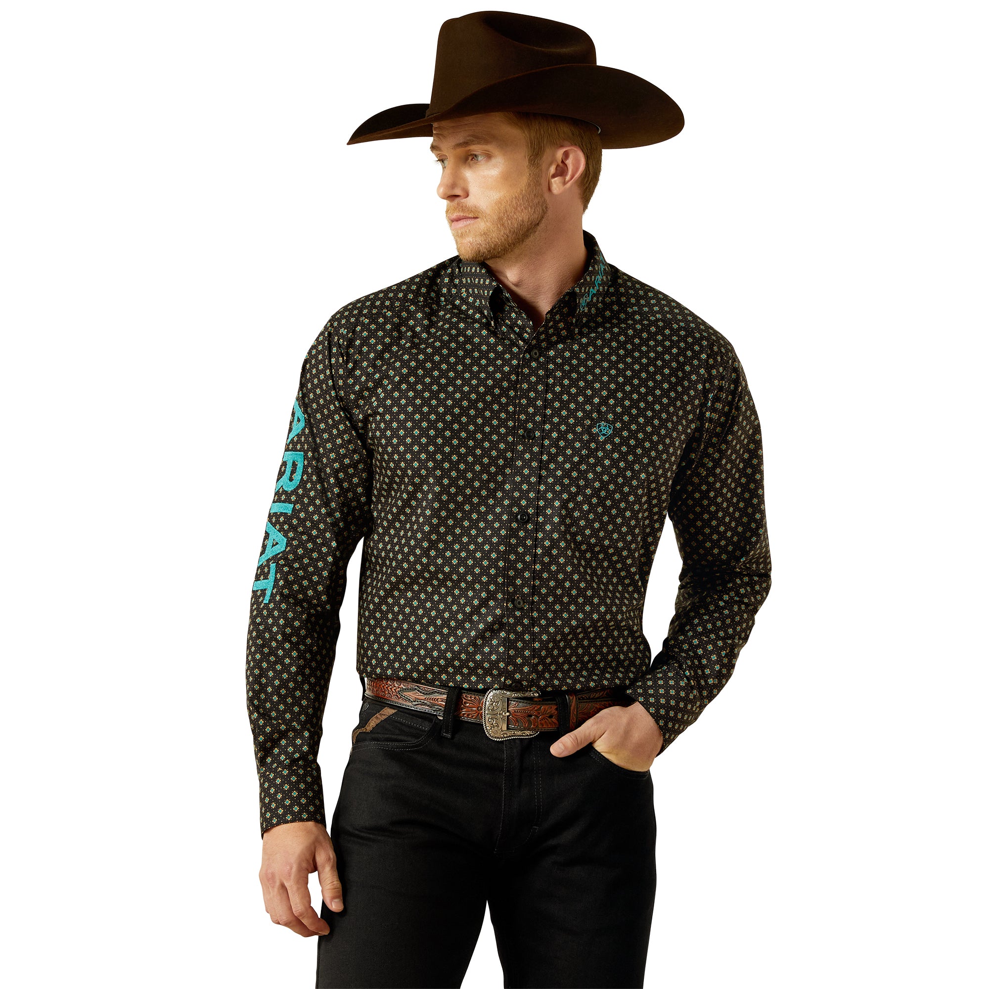 Ariat Men's Team Philbert Classic Fit Button Down Shirt
