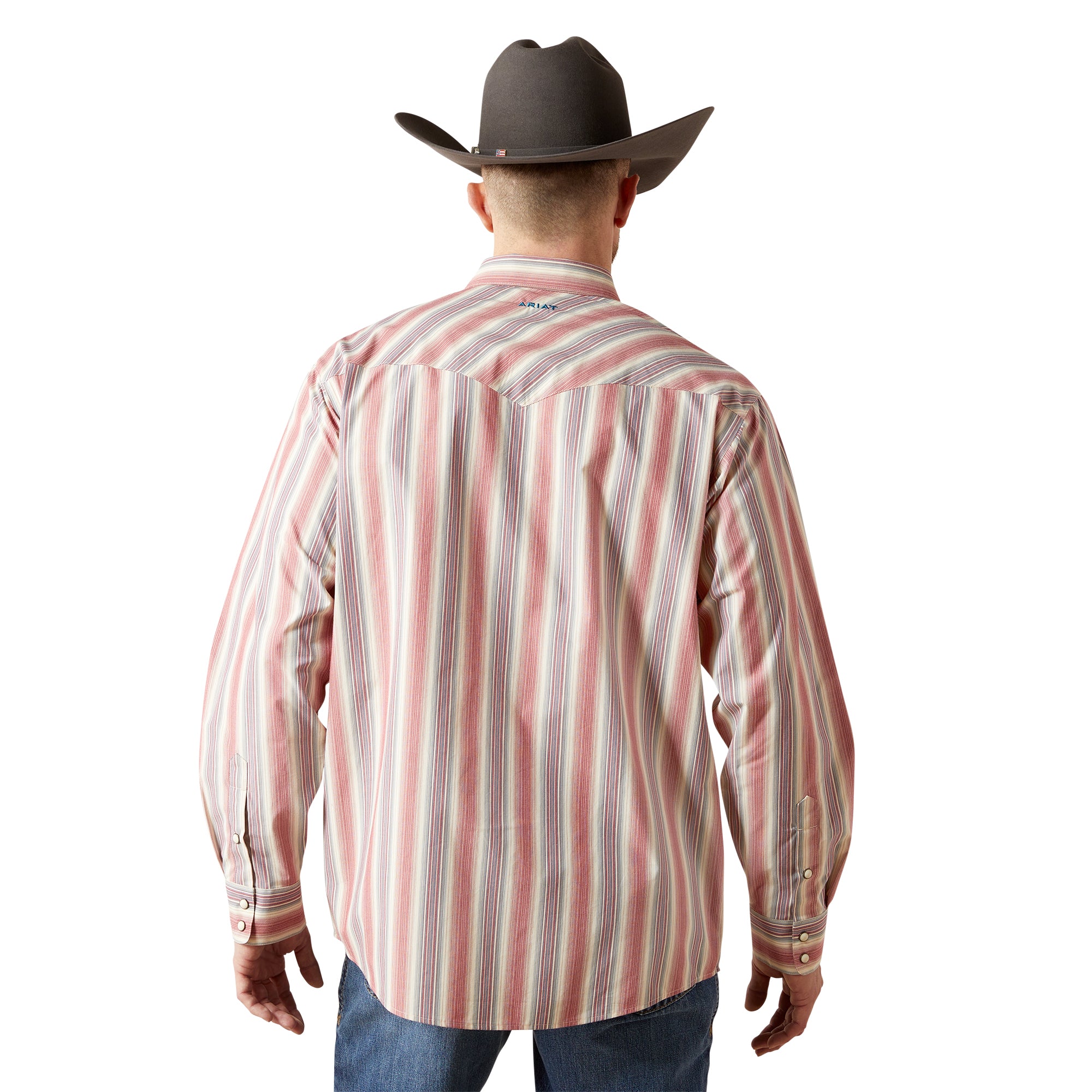 Ariat Men's Cream Pro Series Flynn Classic Fit Snap Front Shirt 10065783