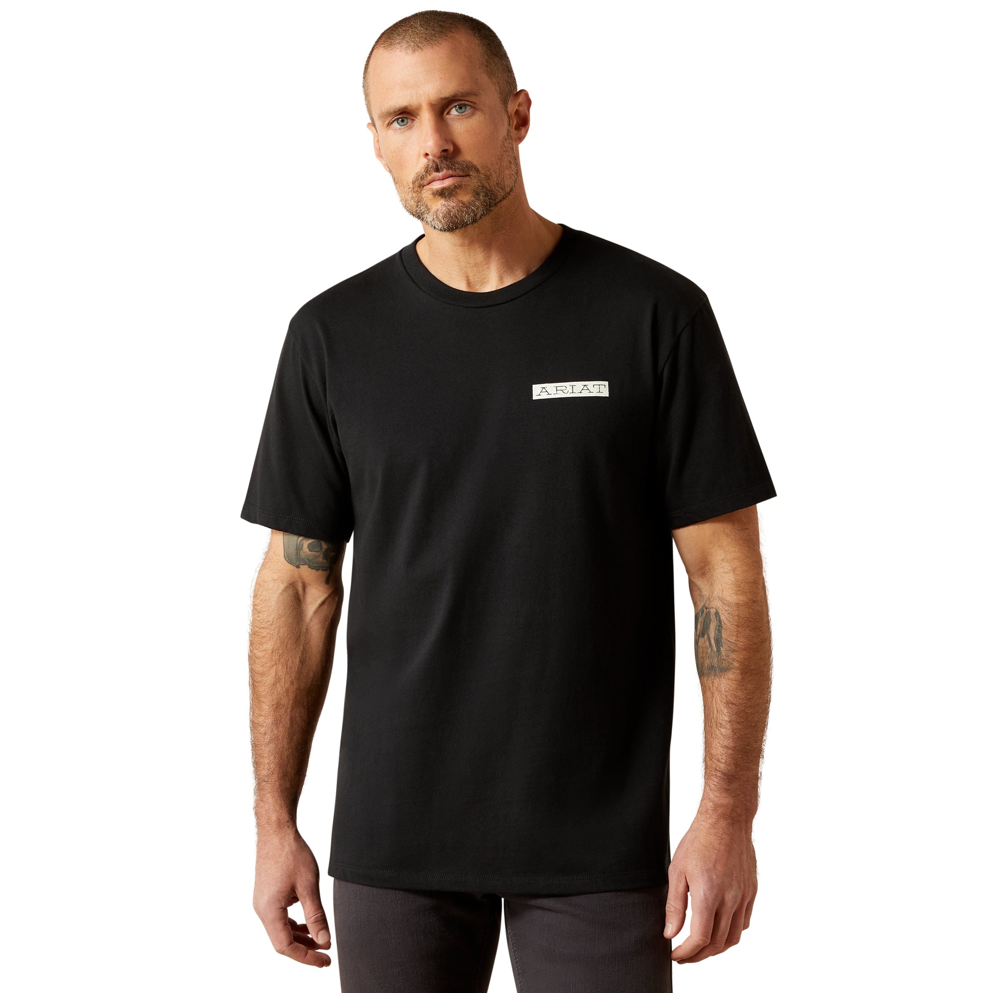 Ariat Men's Black Grateful Muertos Tee 10065895