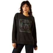 Ariat Women's Black Oversize Sendero When Life Gives You Agaves Sweatshirt 10062829