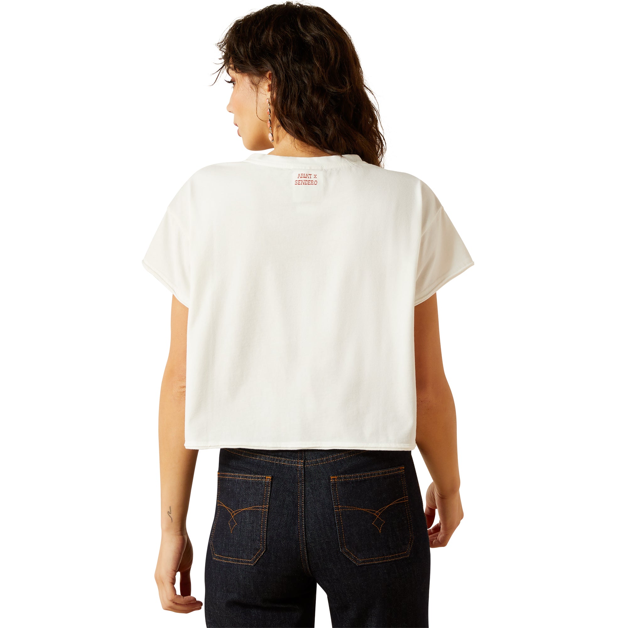 Ariat Women's White Sendero Yeehaw Tee 10062910