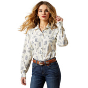 Ariat Women's Deserted Print Homestyle Button Down Shirt 10065832