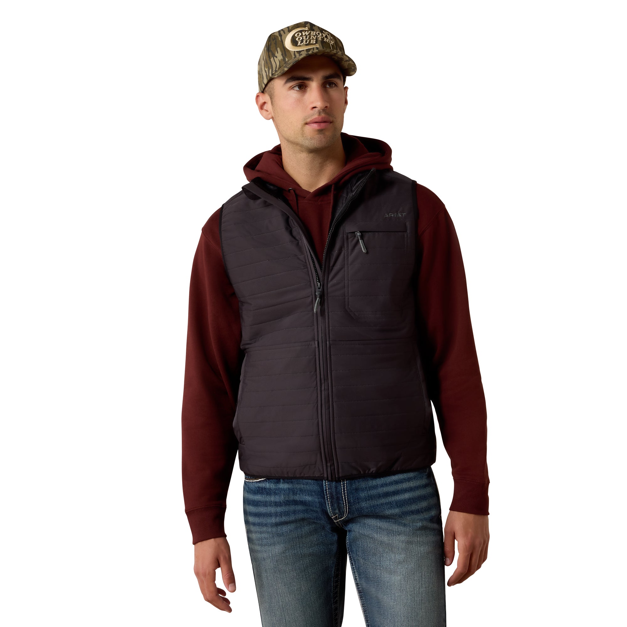 Ariat Men's Obsidian Wylie Vest 10079256