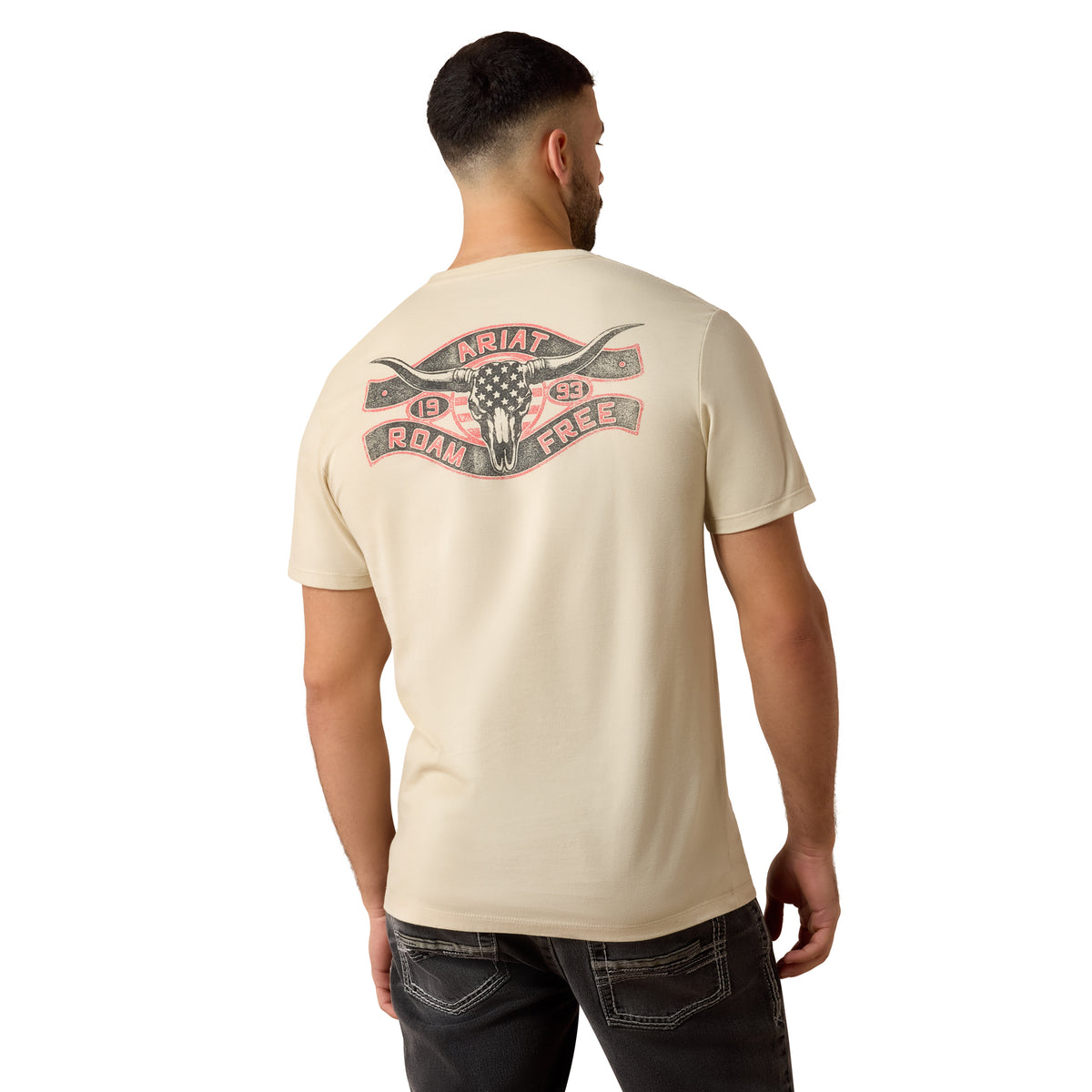 Ariat Men's Natural Steer Freedom T-Shirt 10079269
