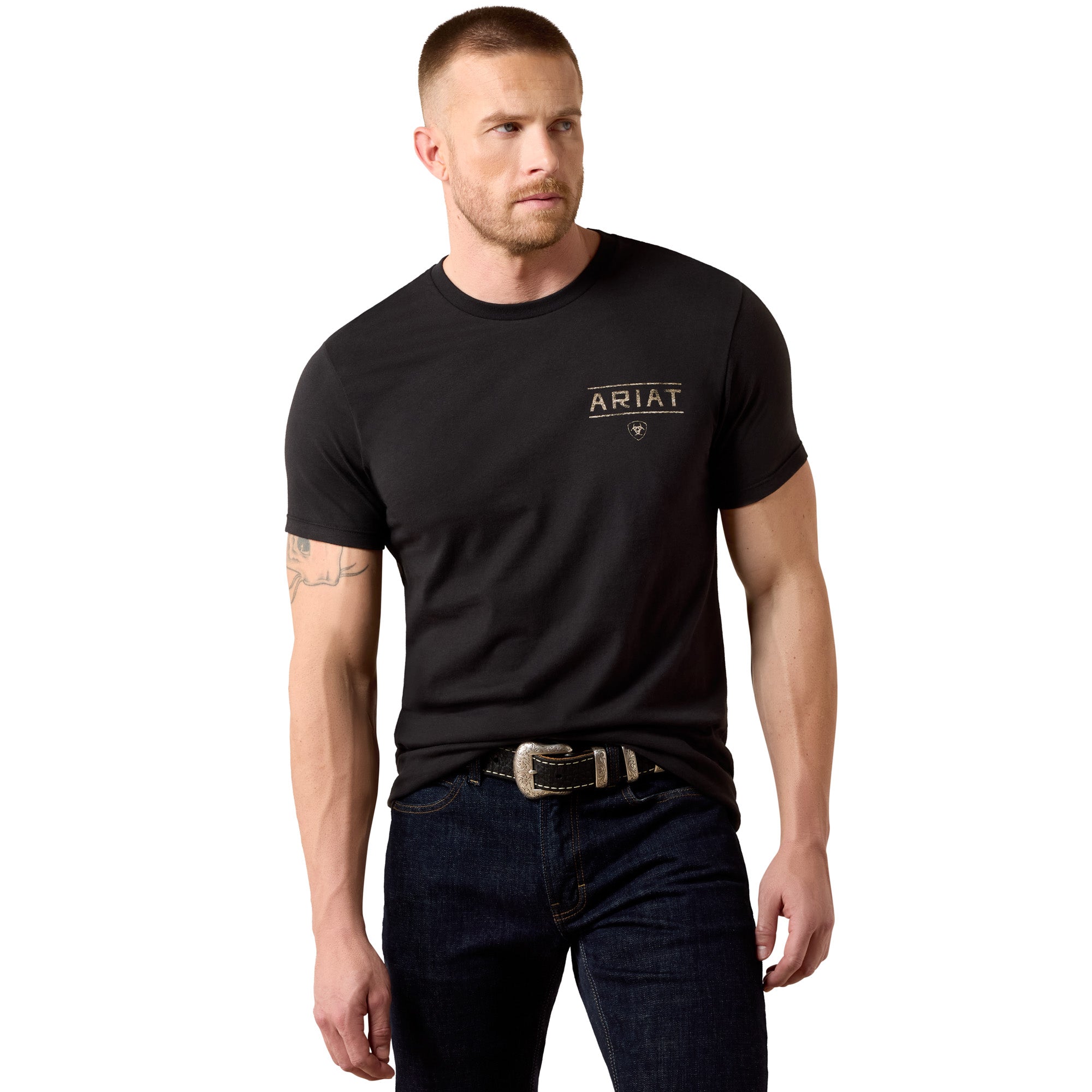 Ariat Men's Black Monument Gaucho T-Shirt 10079502