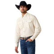 Ariat Men's Arctic Wolf Geo Print Chester Classic Fit Snap Front Shirt 10079544