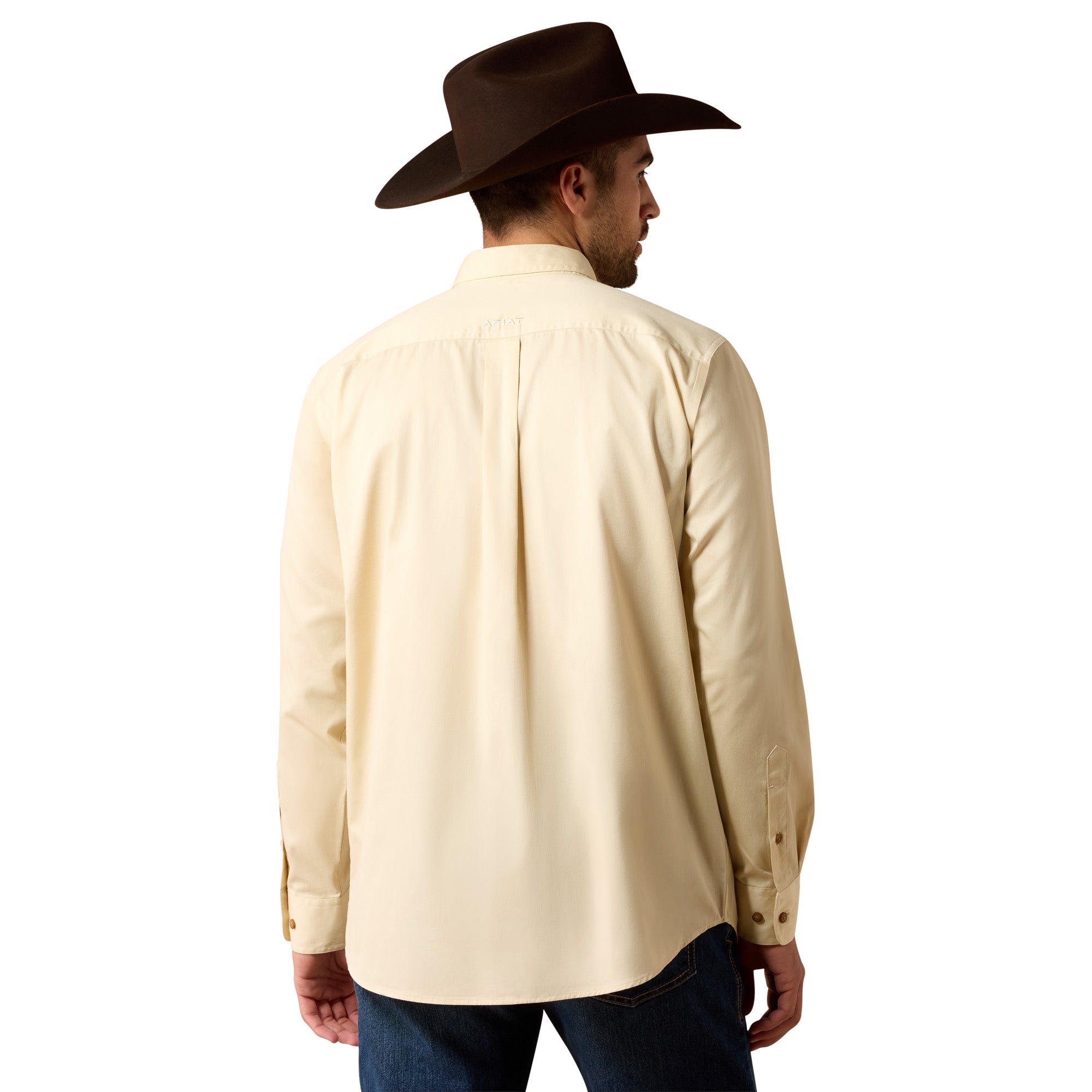Ariat Men's Creme Brulee Standard Twill Classic Fit Button Down Shirt 10080937