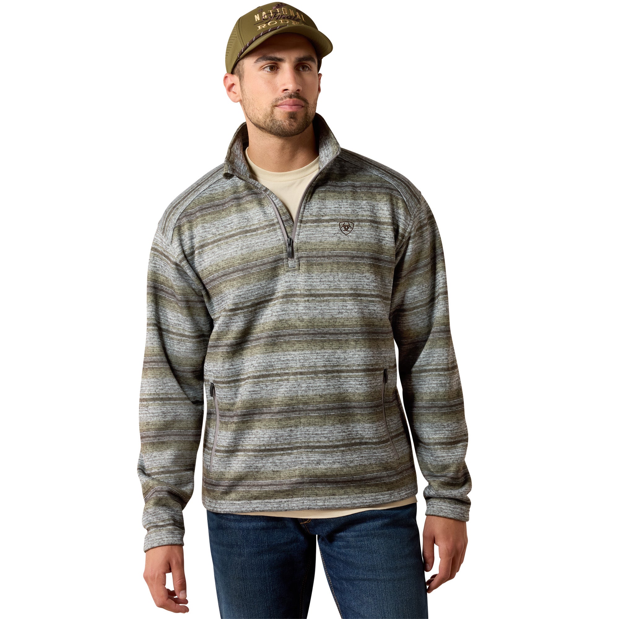 Ariat Men's Storm Front Serape Caldwell 1/4 Zip 10082009