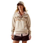 Ariat Women's Running Wild 1/2 Zip Sweatshirt 10079255