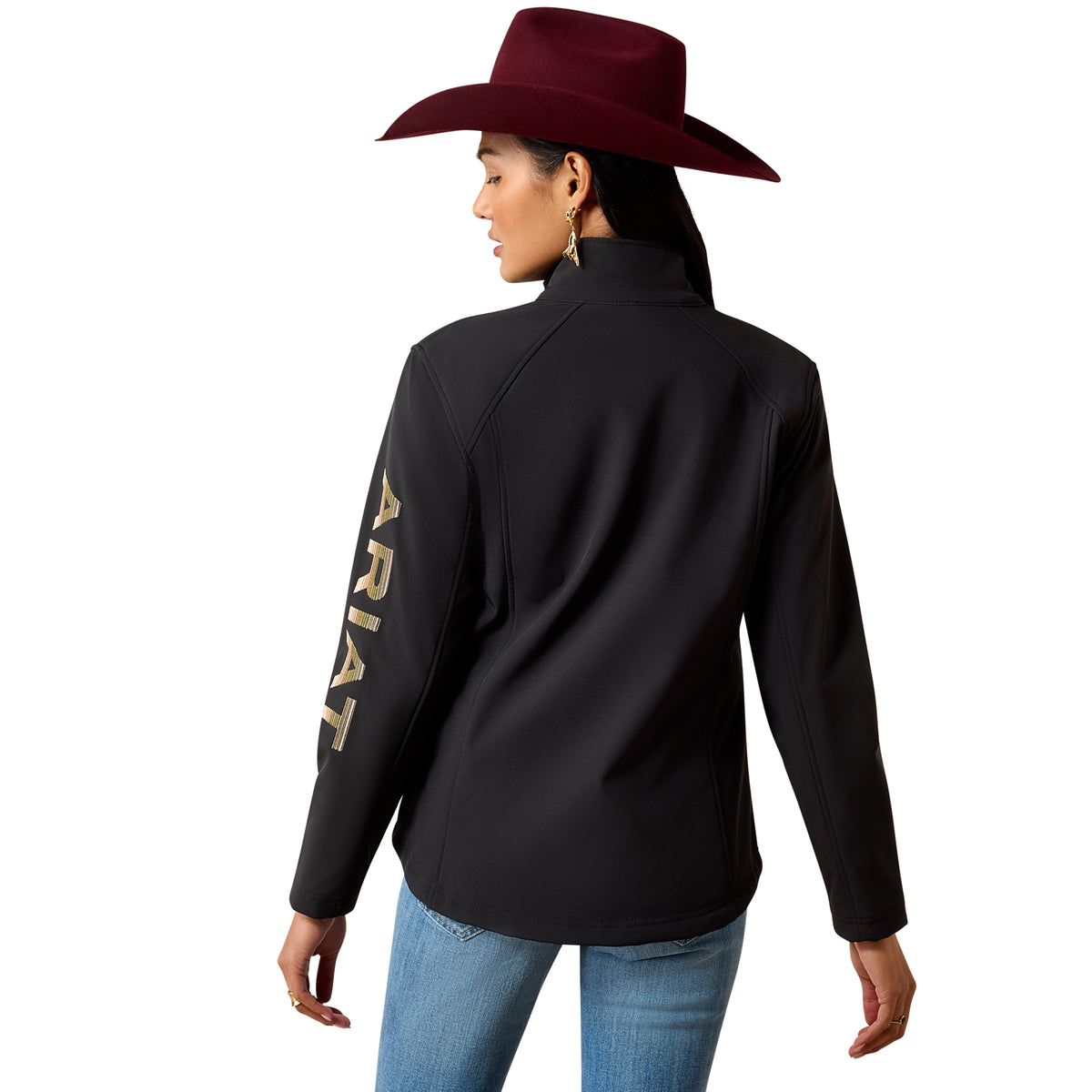 Ariat Women's Black Logo Softshell Jacket 10079893