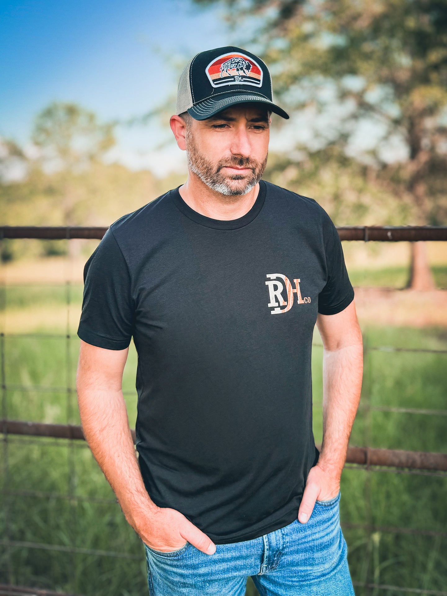 Red Dirt Hat Co. Men's Smoked Tee