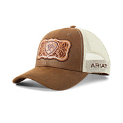 Ariat Floral Leather Logo Cap A300070002