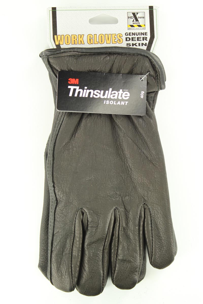 HDX Men's Deerskin Lined Gloves H2111401