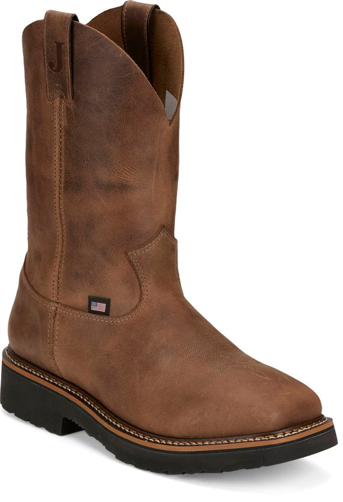Justin Men's Walnut Ames Work Boot HL4222