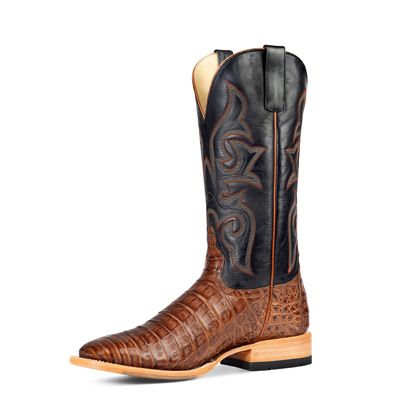 Horse Power Men's Cigar Pull Up Caiman Western Boot HP8082