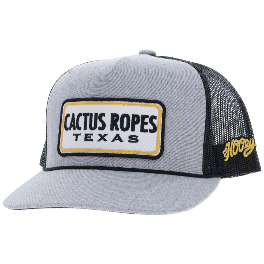 Cactus Ropes Gray and Black Trucker Cap CR116