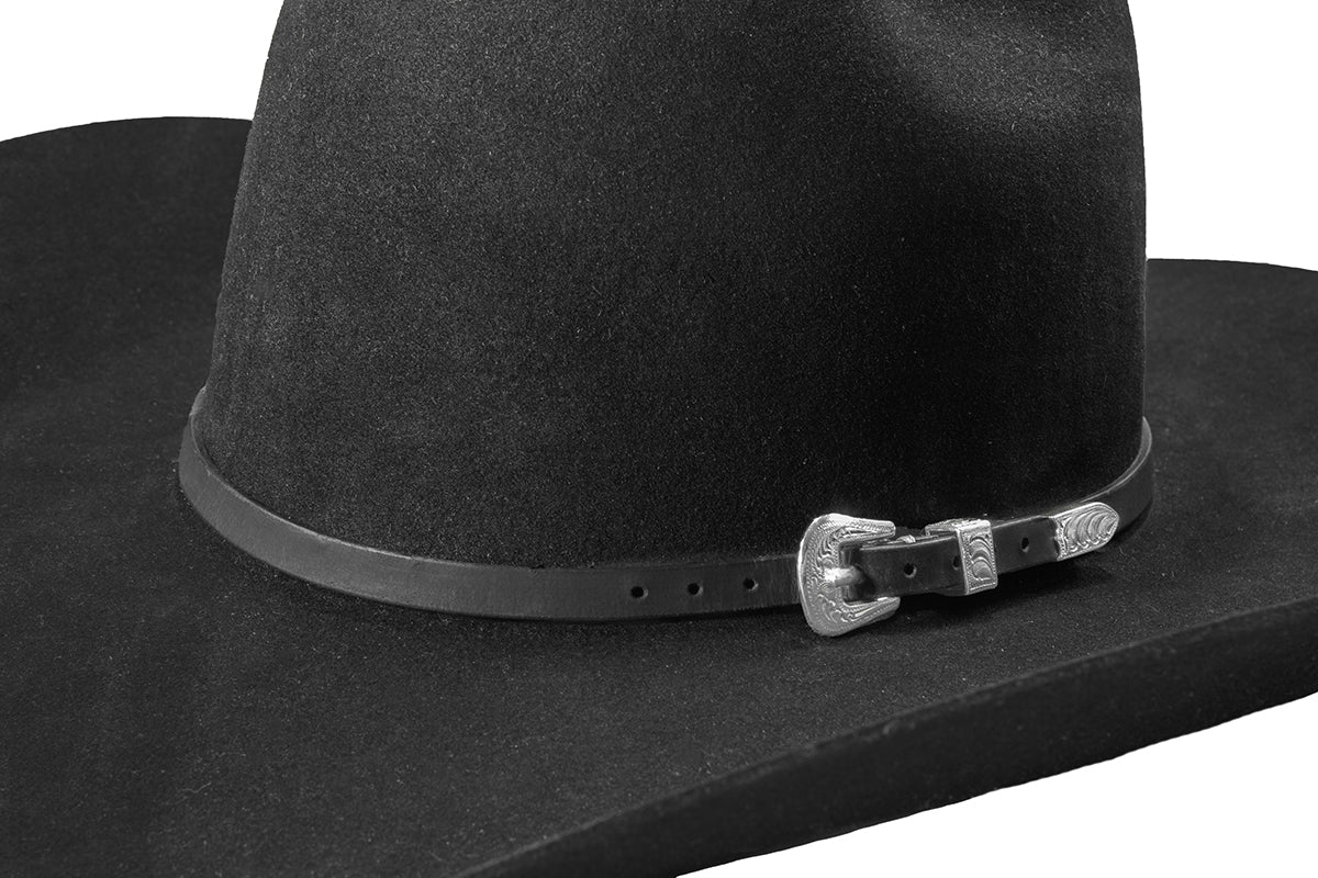 Twister Smooth Black Hat Band 0282001