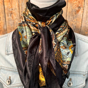 Rodeo Drive Golden Rode Paisley Wild Rag WR3P