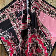Rodeo Drive Pink and Black Wild Rag WR1017