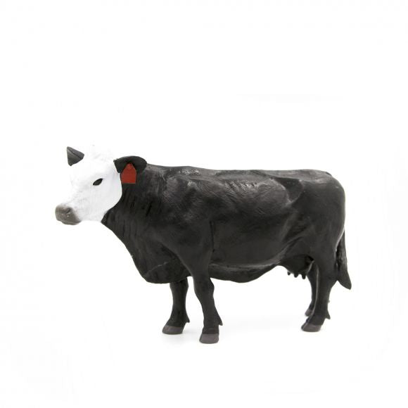 Little Buster White Face Cow Figurine 50024 9 Blk