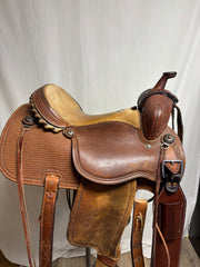Used Martin Sherry Cervi Barrel Saddle