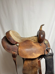 Used Billy Cook Barrel Saddle