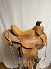Bob Marrs Used Team Roping Saddle