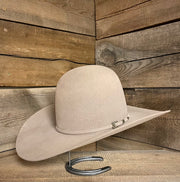 American 100X 4 1/4" Natural Open Crown Hat