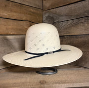 American 8120 4 1/4" Open Crown Straw Hat