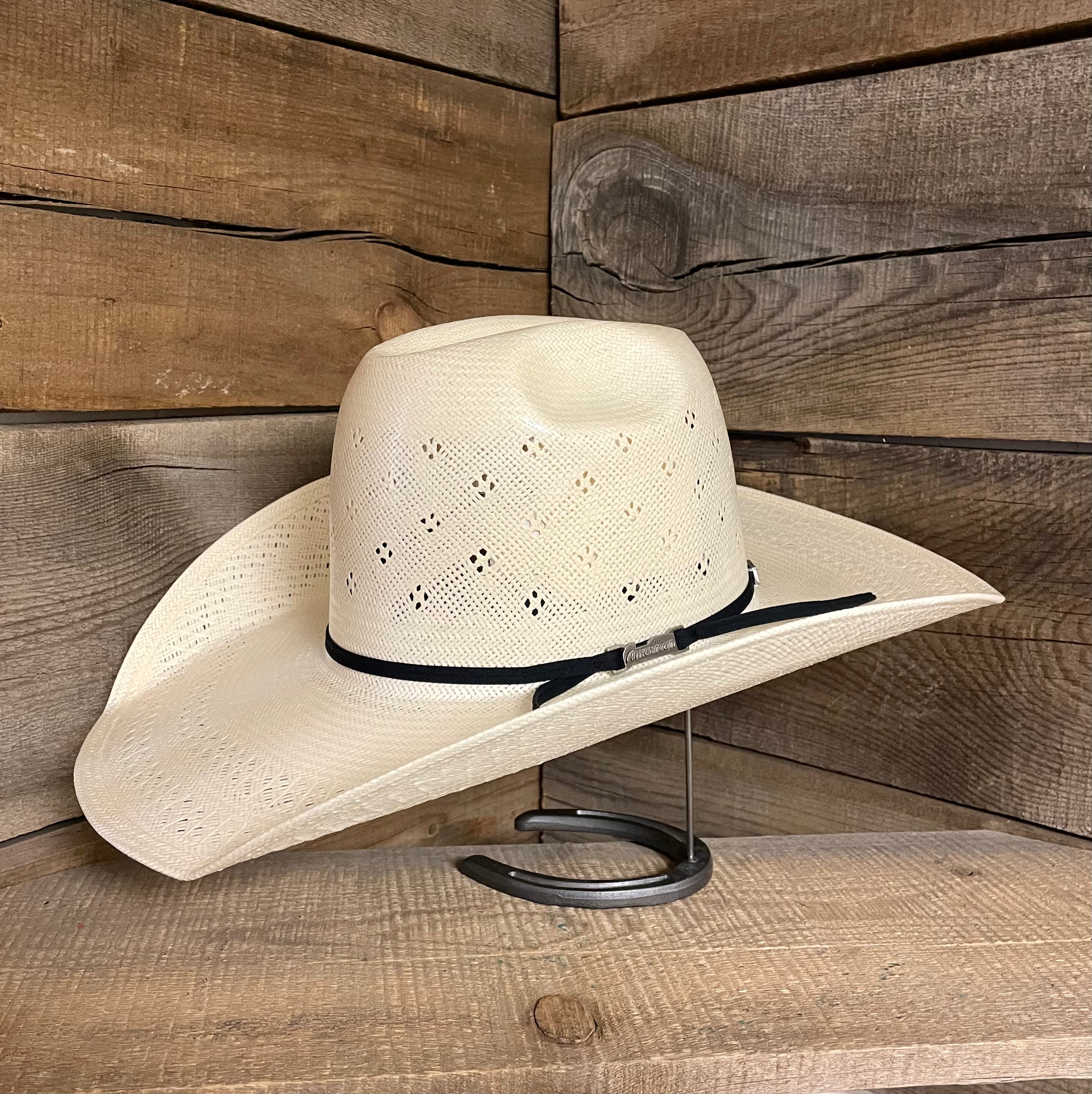 American 8120 4 1/4" Minnick Straw Hat