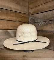 American TC8860 4 1/4" Open Crown Straw Hat
