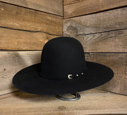 Serratelli 4X Clayton Black Open Crown Hat