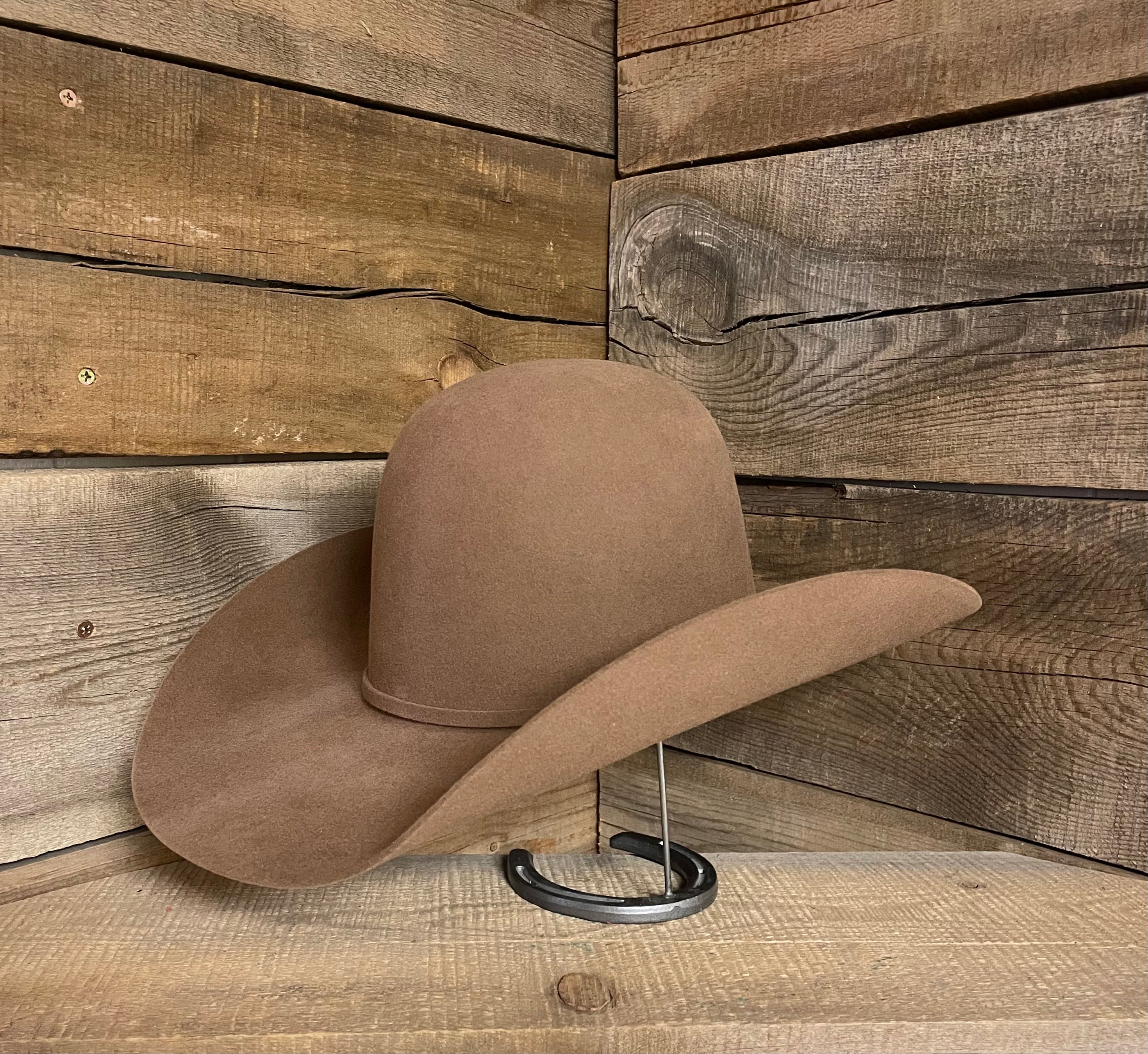 Serratelli 6X Pecan Beau Open Crown Felt Hat