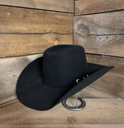 Serratelli 6X Black Beaumont Shaped Felt Hat