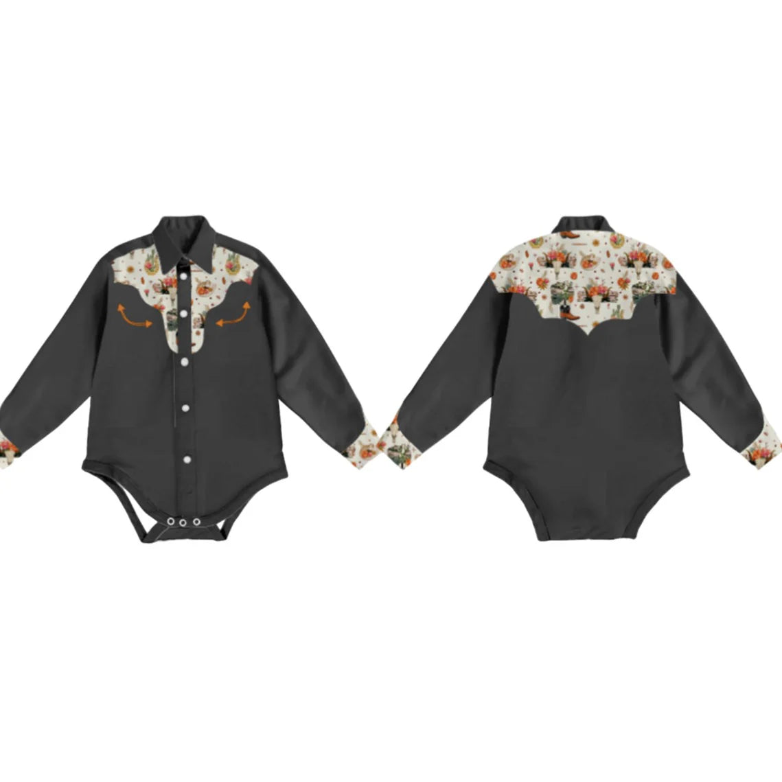 Shea Baby Infant/Toddler Girl's Vintage Snap Front Shirt