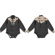 Shea Baby Infant/Toddler Girl's Vintage Snap Front Shirt