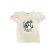 Shea Baby Girl's Horseshoe Tee RSST01