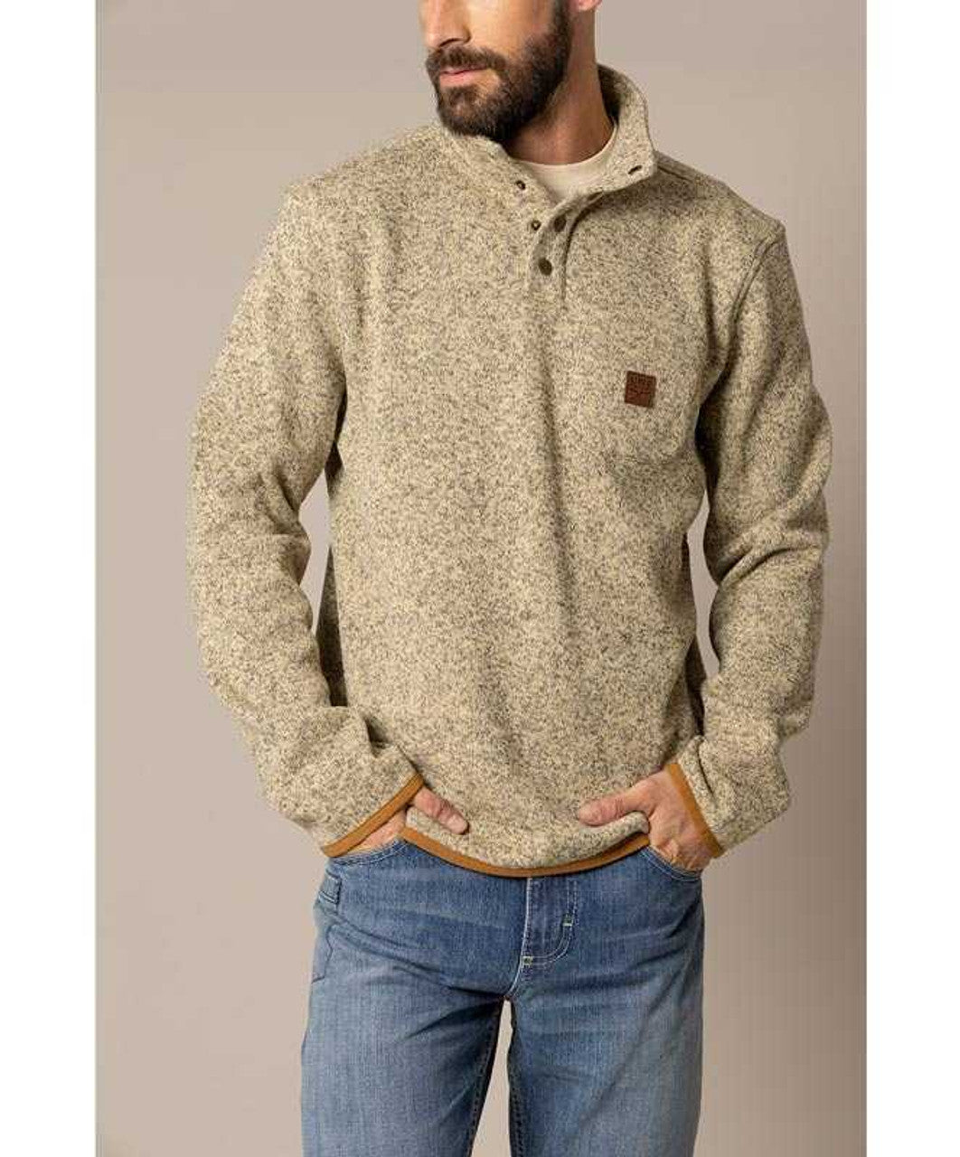 Kimes Ranch Men's Julian Natural Pullover Sweater