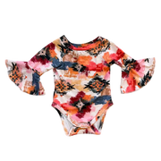 Shea Baby Infant Girl's Aztec Onesie SBF14