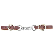 Berlin Custom Leather Single Chain Curb Strap L425C