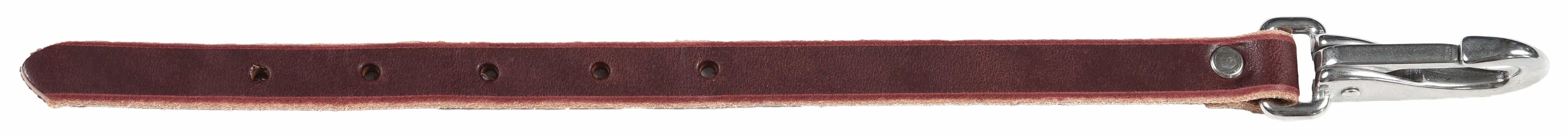 Berlin Custom Leather Latigo Connector Strap with Snaps L6008