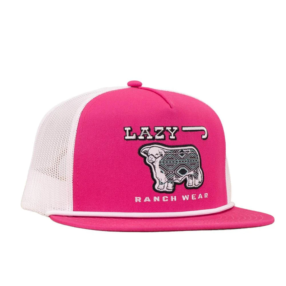 Lazy J Ranch Pink Afterglow Cap PINKWHT4