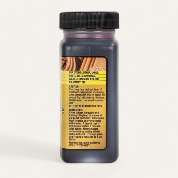 Fiebing's Medium Brown Leather Dye 4oz 0516500111