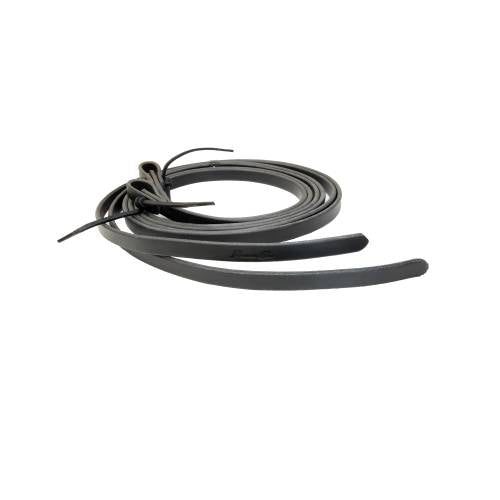 Professional's Choice 2 Piece Black Latigo Reins 7062BLA