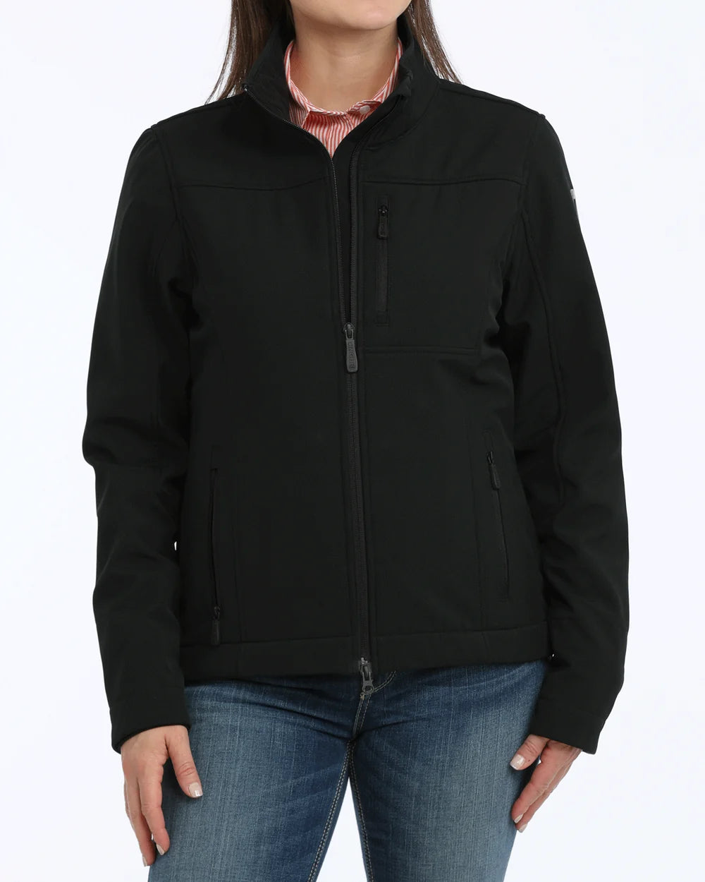 Cinch Women's Black Concealed Carry Bonded Jacket MAJ9866002