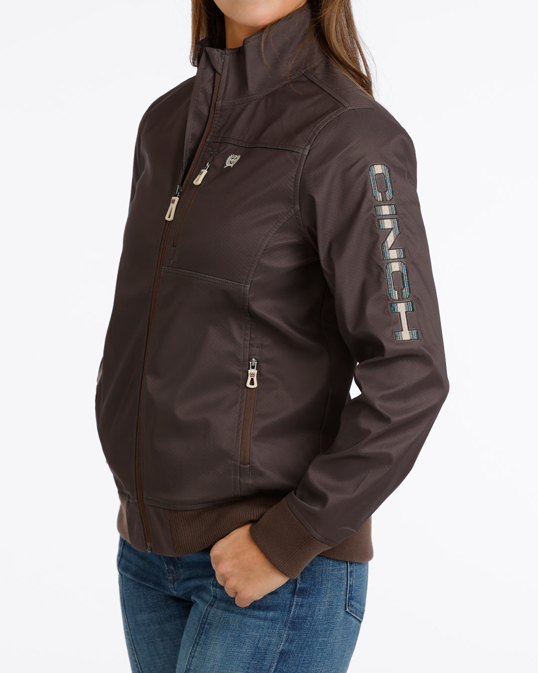 Cinch Women's Brown Bonded Jacket MAJ9902004