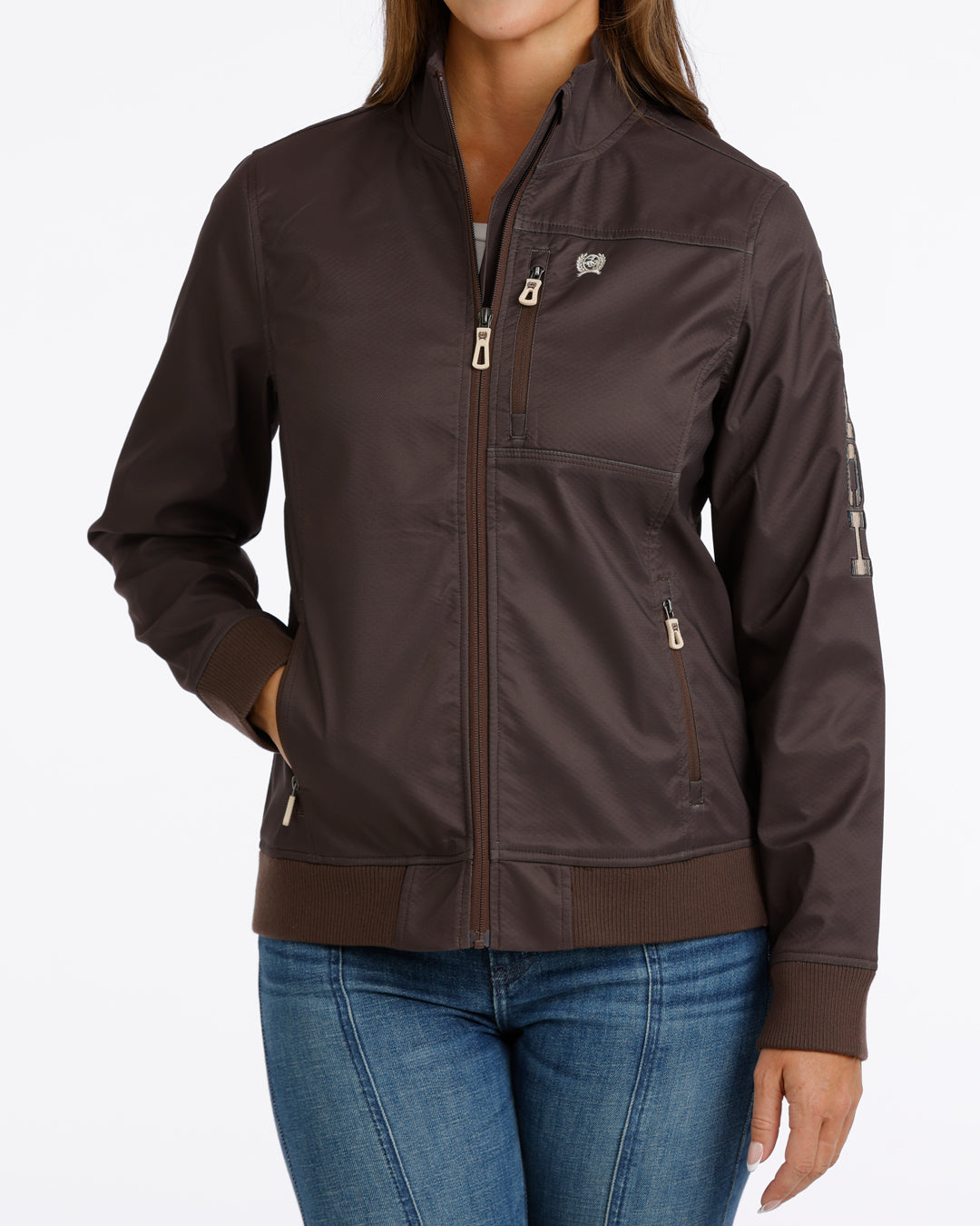 Cinch Women's Brown Bonded Jacket MAJ9902004